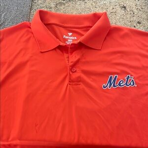 Fanatics Men's Red Polo Shirt